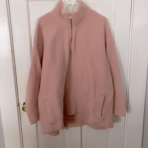 Old Navy 1/2 zip Sherpa pullover 2x